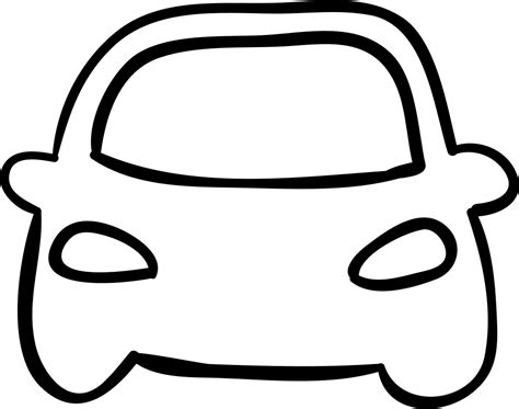 Car Front Outline Svg Png Icon Free Download Clipart Car Front