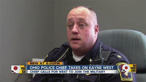 Ohio Police Chief Takes On Rapper Kanye West Youtube