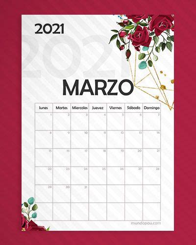Calendario De Marzo 2021 Ideas De Calendario Calendario De Diciembre Calendario Para Imprimir