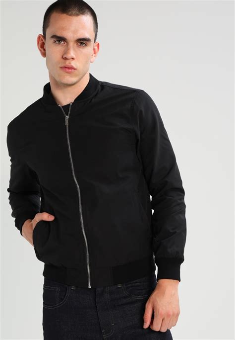 Burton Menswear London Bomber Jacket Black Zalandoie