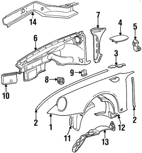 1989 1994 Porsche 911 Fuel Door 964 504 033 00 Grv Sunset Porsche Parts