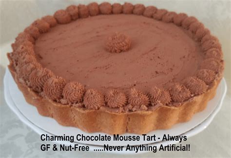 It's hard to believe it's been that. Charming Chocolate Mousse Tart