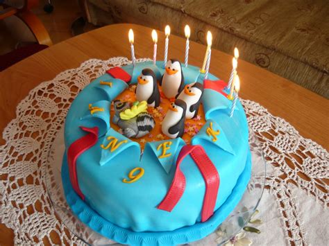 torty i inne wypieki sanok tort pingwiny z madagaskaru
