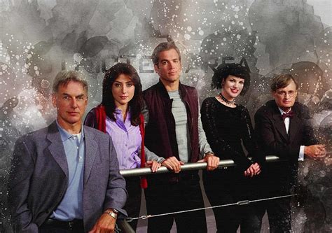 Tv Show Ncis Michael Weatherly Anthony Dinozzo Pauley Perrette Abby