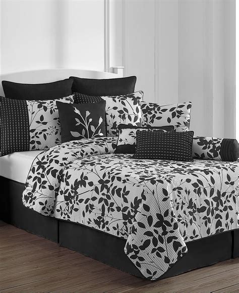 The set includes a full/queen comforter, two standard shams, and two decorative pillows, which are machine washable for easy care. Audrey 12 Piece Comforter Sets @Macy's $169.97 (With ...