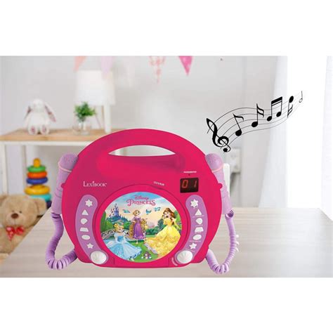 Disney Princess Cd Player With 2 Mics Cd Players And Cassette Players