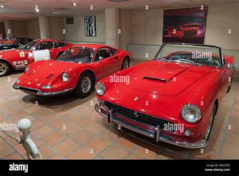 Ferraris Monaco Top Cars Collection Automobile Museum Exhibition Of