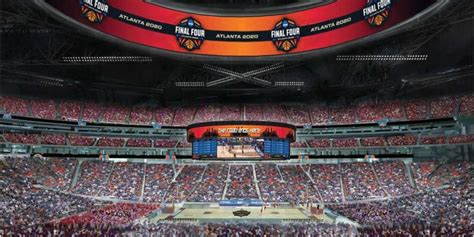 Plans For 2020 Final Four At Mercedes Benz Stadium Taking Shape