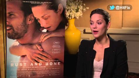 Rust And Bone Interview With Marion Cotillard YouTube