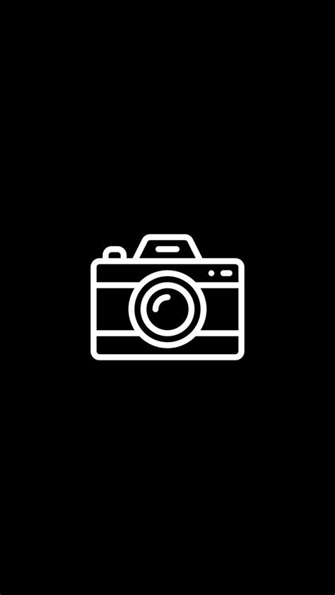 Insta Highlight Cover Camera Logotipo Instagram Instagram Ideias