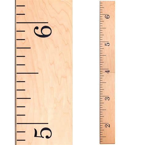Buy Headwaters Studio Wooden Ruler Growth Chart For Kids Boys And Girls