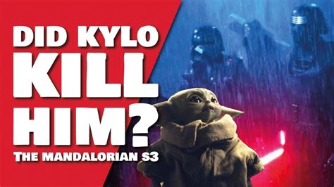 Did Kylo Ren Kill Grogu Baby Yoda Or Will He Turn To The Darkside