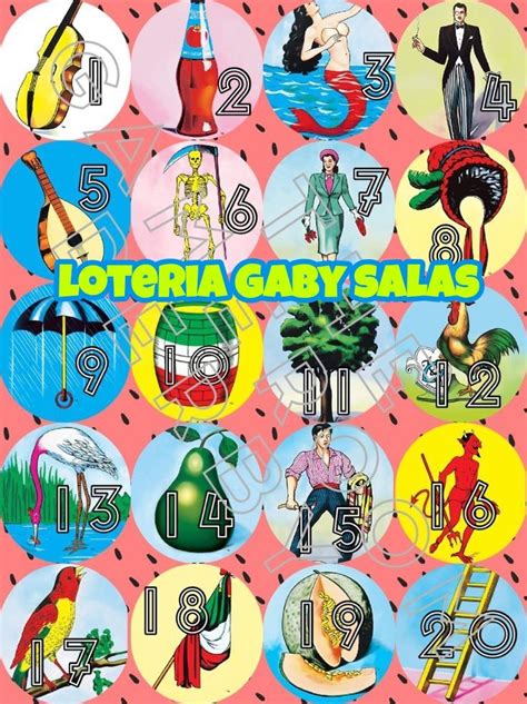 loterias loteria cards bingo cards loteria