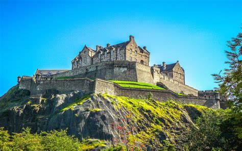 Edinburgh Castle Scotland Wallpapers Wallpaper Cave