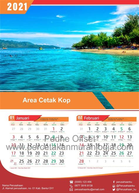Teks yang ada pada desain ini juga belum di convert sehingga kamu dapat mengganti teksnya. Contoh Kalender 2021 Keren