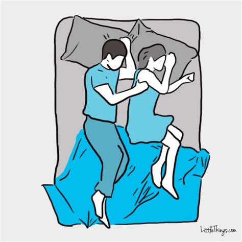 What Your Sleeping Position With A Partner Says About Your Relationship