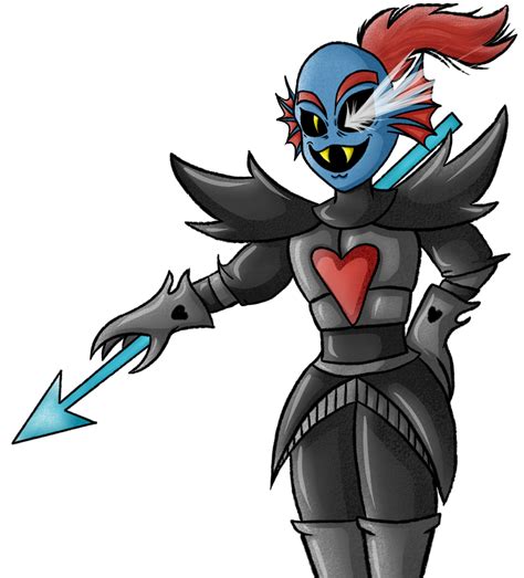 Undyne The Undying Undertale Fan Art Render By Chrono The Hedgehog