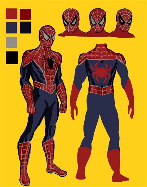 My Unfinished Fanmade Spider Man 4 And The Amazing Spider Man 3 Suit Designs R Spiderman