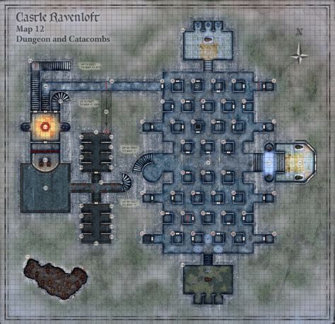 30 Map Of Castle Ravenloft Maps Database Source