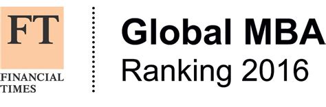 2017 Global Mba Rankings From Financial Times