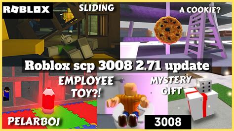 Roblox Scp 3008 271 New Updates Sliding Is Out Now And New Map Food