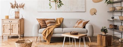 Create An Aesthetic Living Room With A Bohemian Interior Style Homesfornh