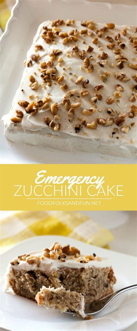 Maybe you would like to learn more about one of these? Zucchini Cake with Cream Cheese Frosting + RECIPE VIDEO ...