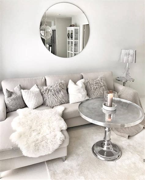 37 White And Silver Living Room Ideas That Will Inspire You Silver
