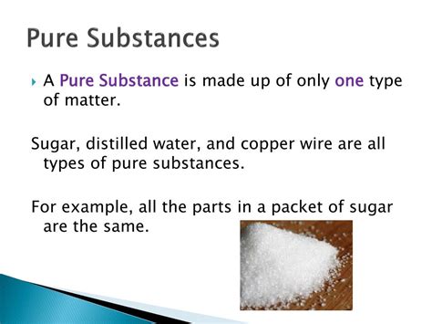 Ppt Pure Substances And Mixtures Powerpoint Presentation Free