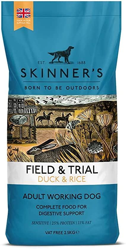 Skinners Field And Trial Duck And Rice 25kg Complete Dry Adult Dog Food