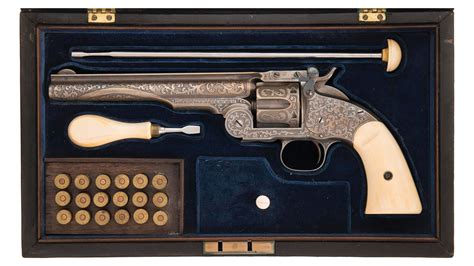 Etched Police Us Smith And Wesson Schofield Revolver Rock Island Auction