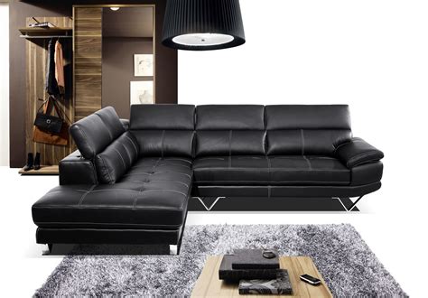 Living Rooms With Leather Sectionals Black Leather Reclining