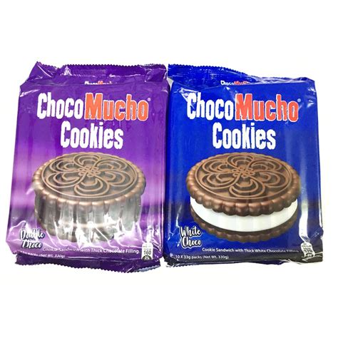Choco Mucho Cookie Sandwich Biscuit 33gx10s Shopee Philippines