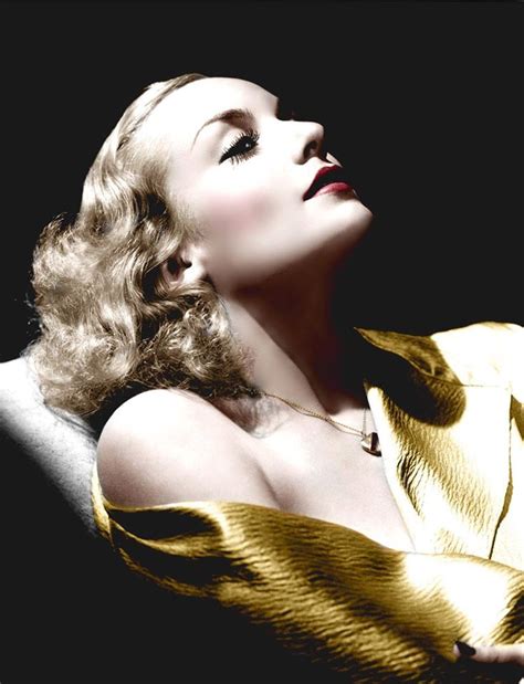 Carole Lombard Color By Brendajm ©2019bjm Old Hollywood Glamour