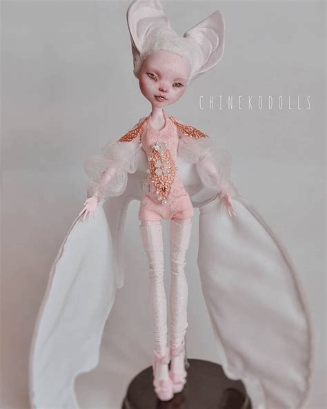 Custom Dolls Blythe On Instagram Draculaura OOAK Doll Albino Bat