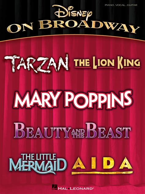 Disney On Broadway By Hal Leonard Llc Sheet Music