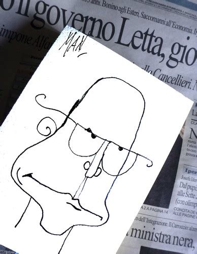 Enrico Letta By Enzo Maneglia Man Famous People Cartoon Toonpool