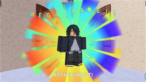 Naruto Adult Sasuke 5 Star Astd Roblox Youtube