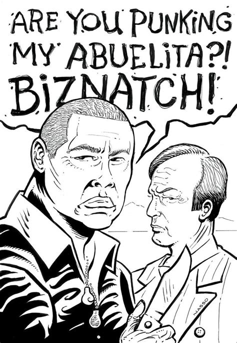 Biznatch Saul Goodman Illustration Better Call Saul