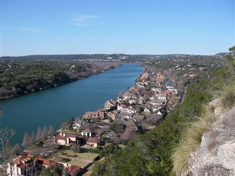 Central Texas River And Landscape In Texas Image Free Stock Photo