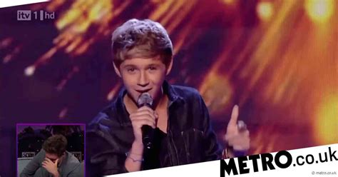 Niall Horan Cringes As He Watches One Directions First X Factor