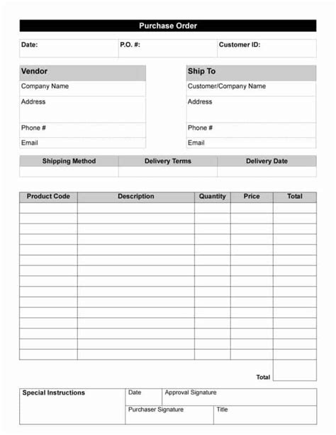 33 Free Order Form Templates And Samples In Word Excel Formats