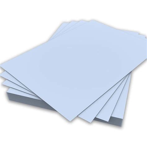 Buy A4 Light Blue Colour Paper 80gsm Sheets Double Sided Printer Paper