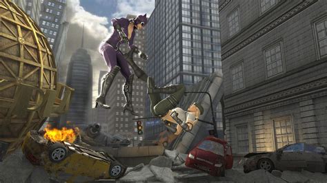 Catwoman Dc Vs Mortal Kombat Video Game Screenshot Gotham Girls