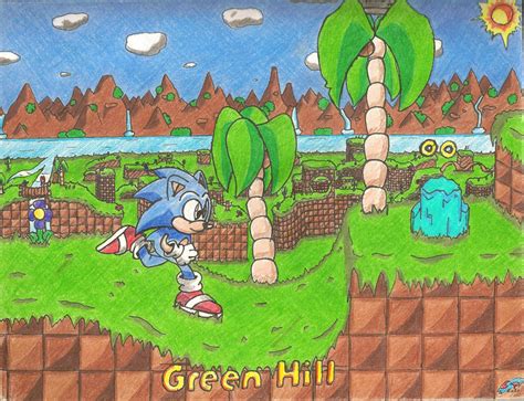 Sonic Green Hill Remastered By Classicteam On Deviantart
