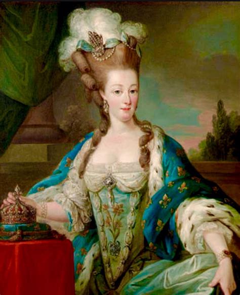 Retrato oficial de María Antonieta Marie antoinette Portrait Coronation robes