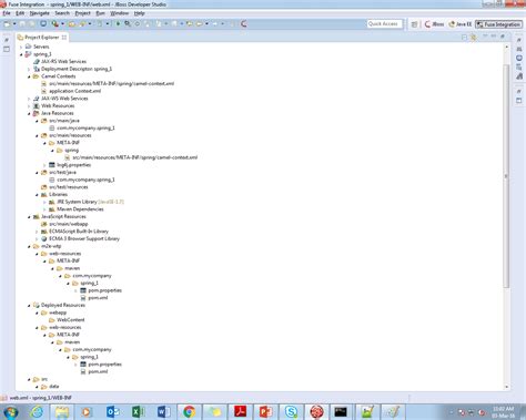 You can use camel provided expressions to transform the message content. JBAS018040: Failed to start context| JBoss.org Content ...