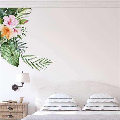 Floral Tropical Wall Sticker Set By Nutmeg Wall Stickers