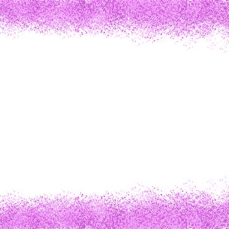 Elegant Purple Glitter Frame Border Purple Glitter Borders Png