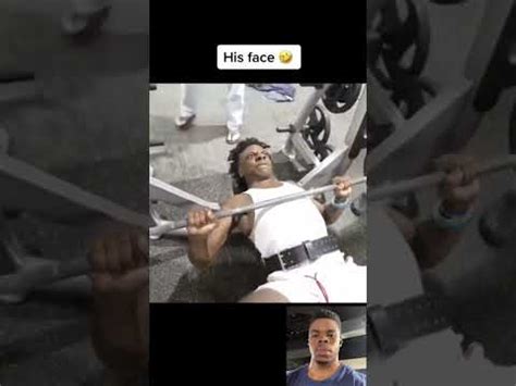 IShowSpeed Bench Press Workout Fail Bodybuilding Ishowspeed YouTube